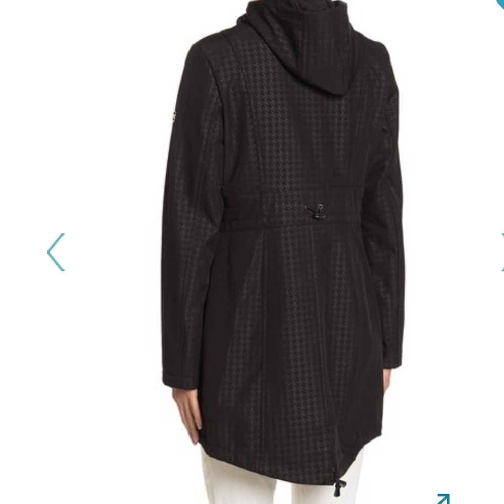 MICHAEL KORS FRONT ZIP RAIN COAT NWT - Picture 3 of 8